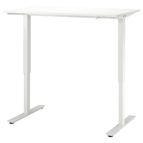 TROTTEN, masa tablası, beyaz, 120x70 cm