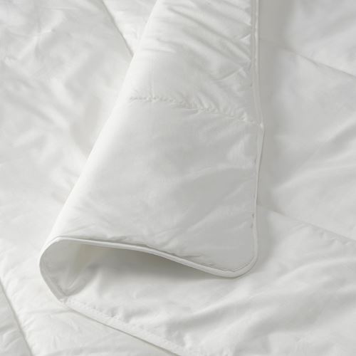 STJARNBRACKA, çift kişilik kışlık yorgan, beyaz, 240x220 cm