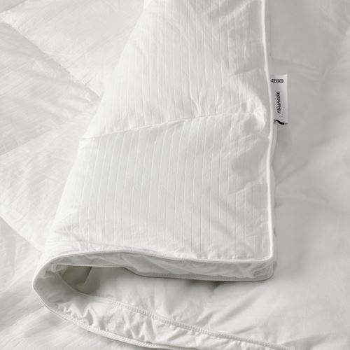 FJALLHAVRE, çift kişilik kışlık yorgan, beyaz, 240x220 cm