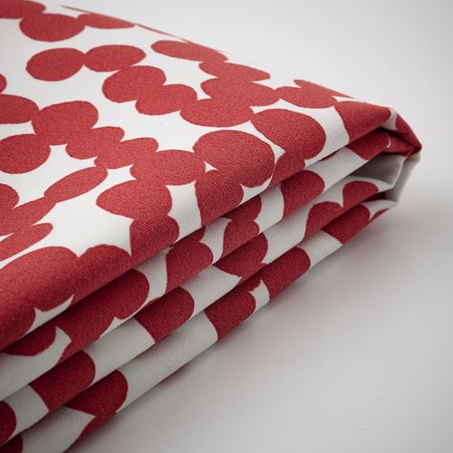 GULLBERGSÖ, cushion cover, red/dotted, 50x50 cm
