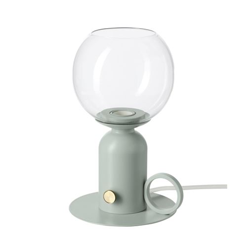 ASKMULLER, masa lambası, gri-yeşil, 24 cm