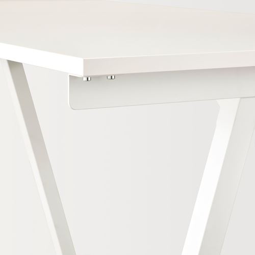 TROTTEN, çalışma masası, beyaz, 120x70 cm