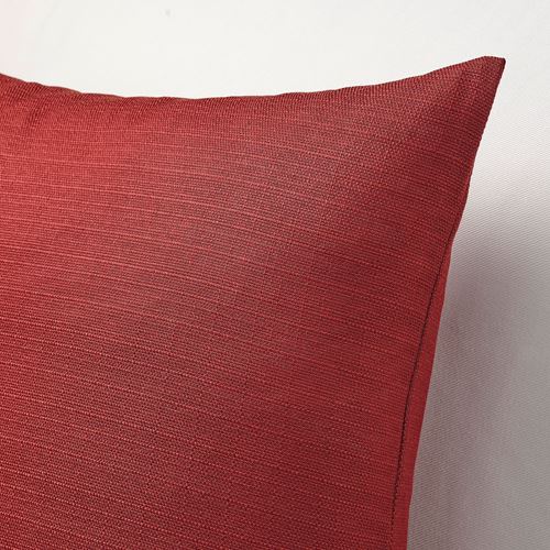 MAJBRAKEN, cushion cover, brown-red, 50x50 cm
