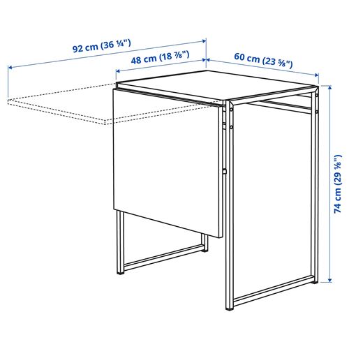 MUDDUS,folding kitchen table