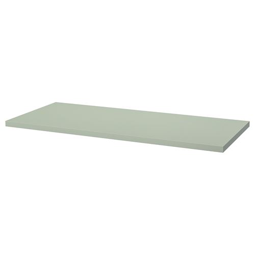LAGKAPTEN/TILLSLAG, çalışma masası, açık yeşil-beyaz, 140x60 cm