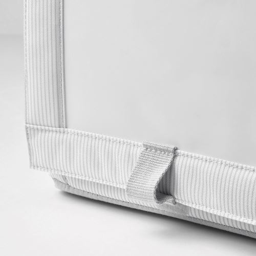 HEMMAFIXARE, ayakkabı kutusu, beyaz-gri, 23x34x19 cm