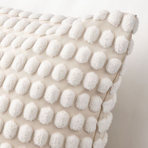 SVARTPOPPEL off white 50x50 cm cushion cover IKEA