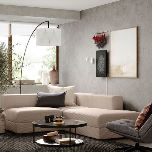 JATTEBO samsala greybeige corner sofa IKEA