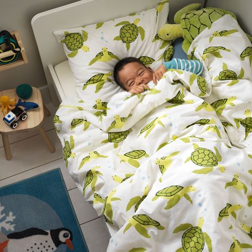 BLÅVINGAD,kids' bedding set