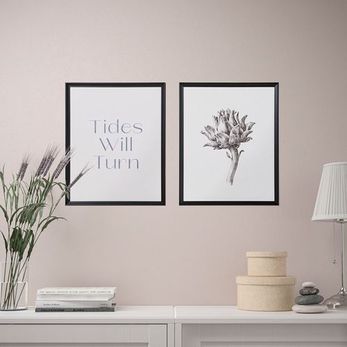 KNOPPANG 40x50 cm picture with frame set IKEA