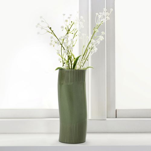 FRÖDD,stoneware plant vase