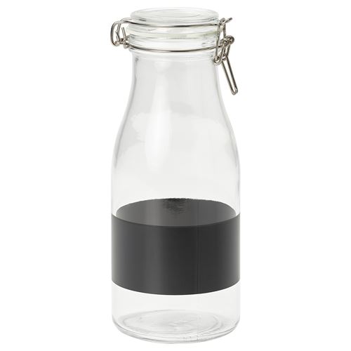 KORKEN,bottle shaped jar with lid