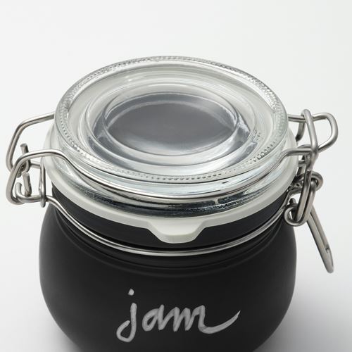 KORKEN,glass jar with lid