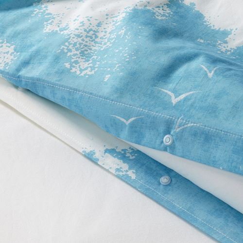 ÄNGSVITVINGE,single duvet cover sets