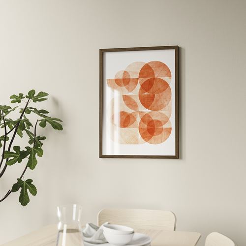 RÖDALM,frame with poster