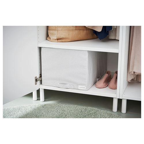 STUK kutu beyazgri 34x51x28 cm IKEA Yatak Odaları