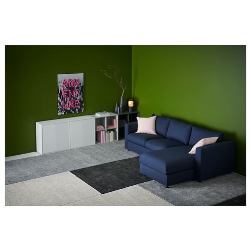STOENSE, rug, medium grey, 170x240 cm