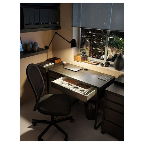 MICKE, çalışma masası, venge, 105x50 cm