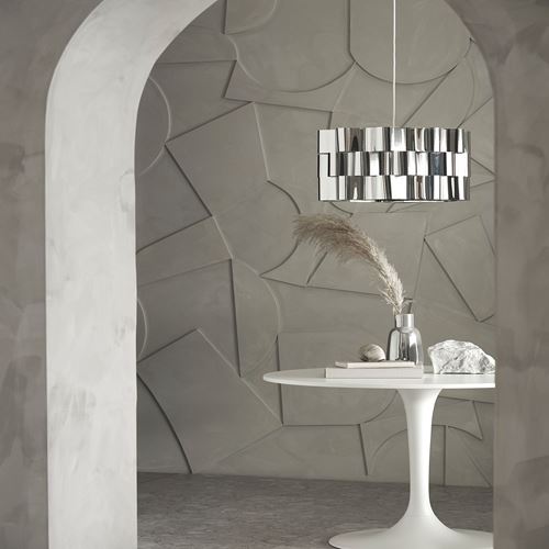 ALVSTARR/HEMMA, sarkıt lamba, krom görünümlü-beyaz, 51 cm