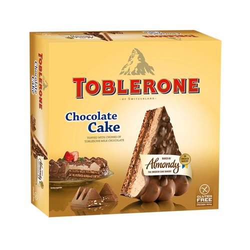 TOBLERONE, Toblerone çikolatalı almondy pasta, 400 gr